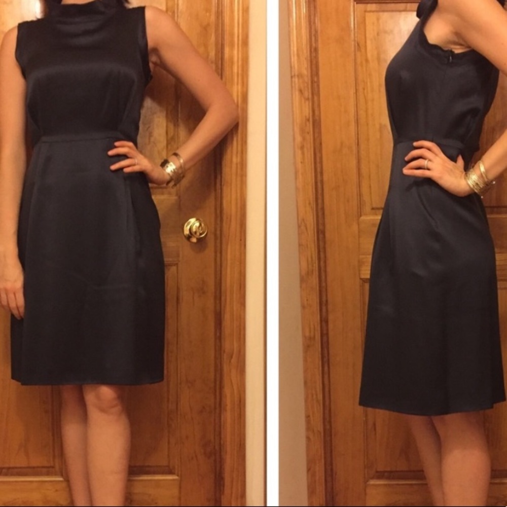 Tommy Hilfiger navy cocktail dress